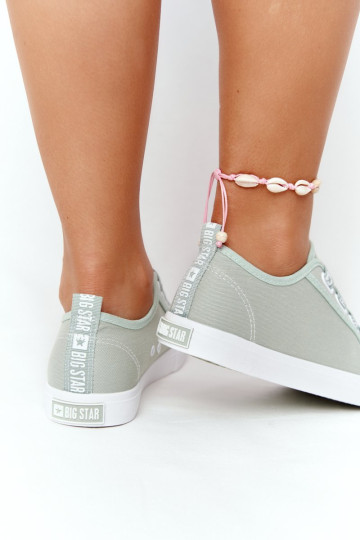 Moteriški sportbačiai su rankogaliais BIG STAR HH274097 Žali