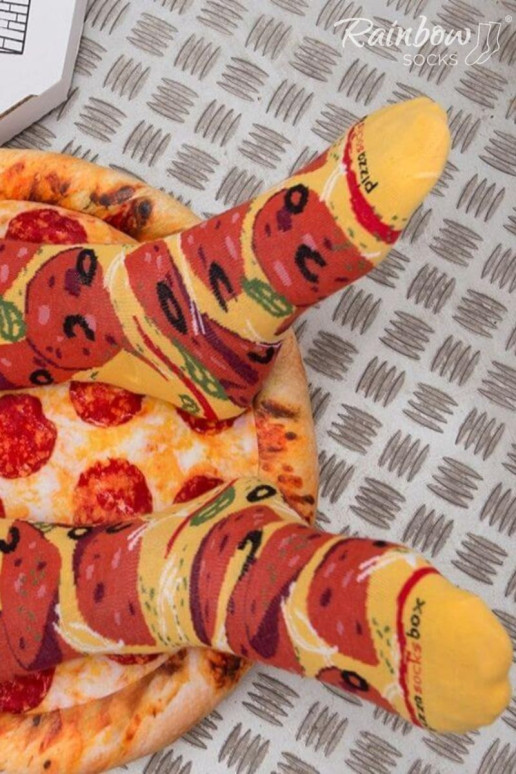 Rainbow Socks Pica 4 Poros Pepperoni Vegetarian Capricciosa