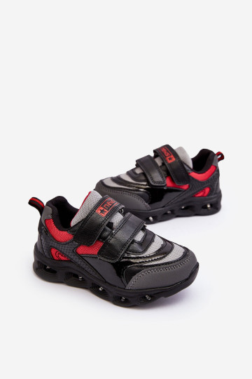 Vaikiški odiniai sportiniai bateliai Black Lunno 2