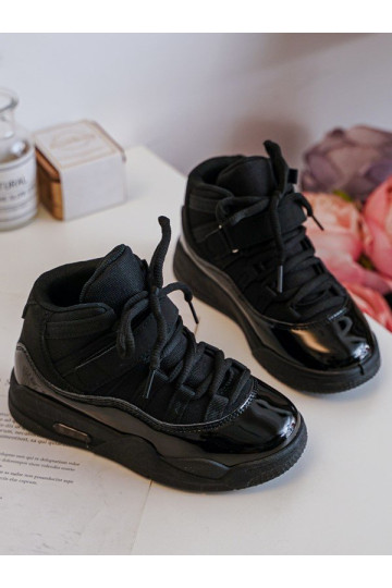 Vaikiški sportiniai suvarstomi batai Juoda Darina