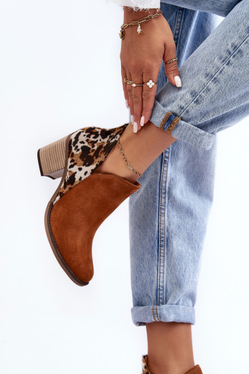 Moteriški odiniai kulkšnies batai Maciejka Brown 04492-98