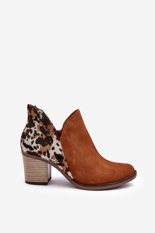 Moteriški odiniai kulkšnies batai Maciejka Brown 04492-98