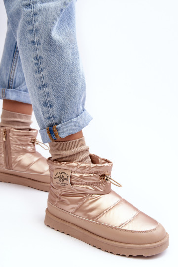 Moteriški izoliuoti sniego batai Lee Cooper LCJ-23-44-1965L smėlio spalvos