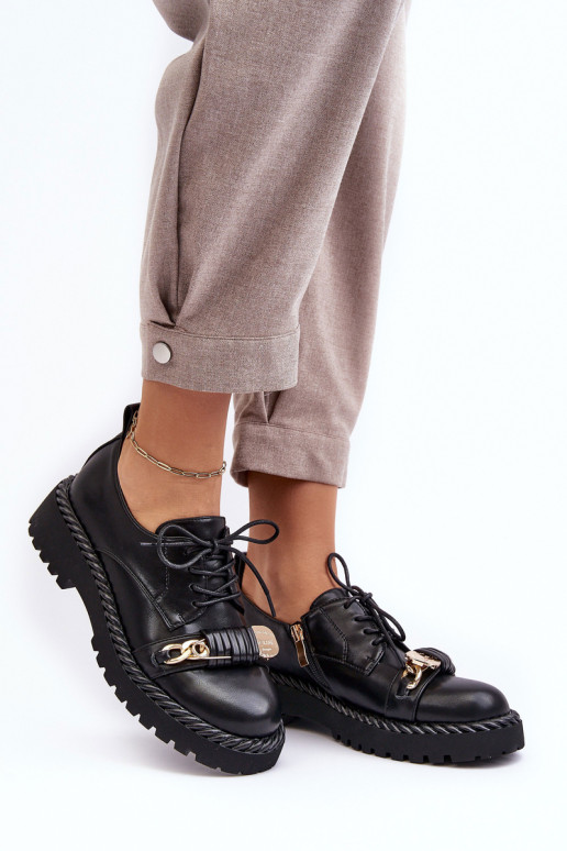 Moteriški odiniai batai D&A MR870-80 juodi