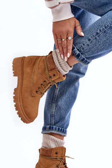 Moteriški apšiltinti Camel Cross džinsai MM2R4011C