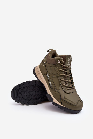 Žalios spalvos izoliuoti žygio batai Big Star MM174163 2