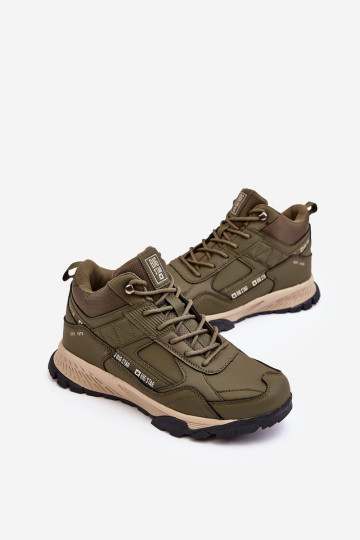 Žalios spalvos izoliuoti žygio batai Big Star MM174163