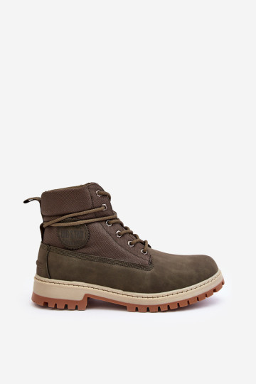 Vyriški „Trapper“ batai „Memory Foam Khaki Big Star“ KK174205