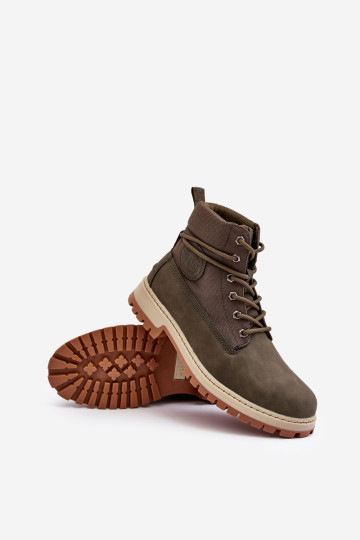 Vyriški „Trapper“ batai „Memory Foam Khaki Big Star“ KK174205 2