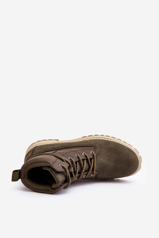 Vyriški „Trapper“ batai „Memory Foam Khaki Big Star“ KK174205