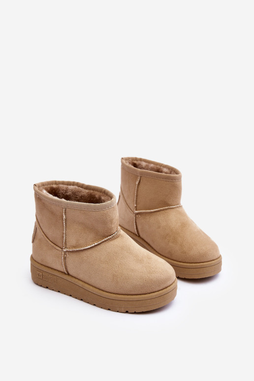 Vaikiški izoliuoti sniego batai Beige Big Star MM374056