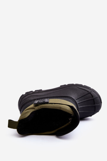 Vaikiški Velcro izoliuoti sniego batai Khaki Big Star MM374123 2