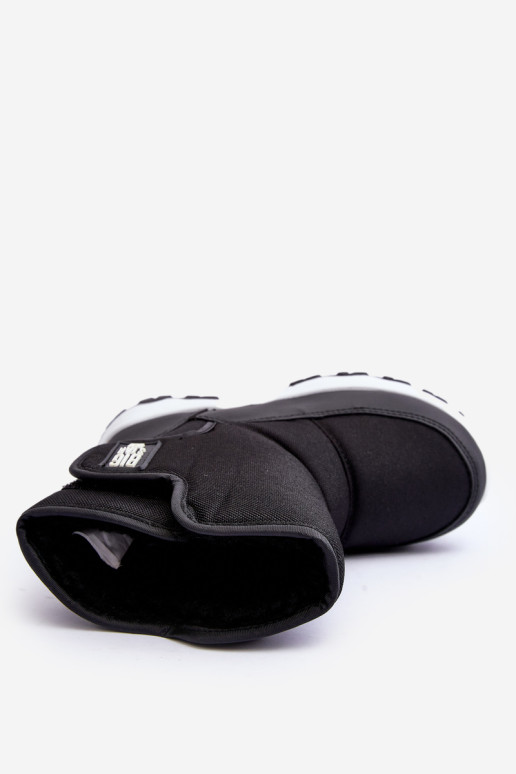 Vaikiški izoliuoti sniego batai su lipduku Black Big Star MM374119