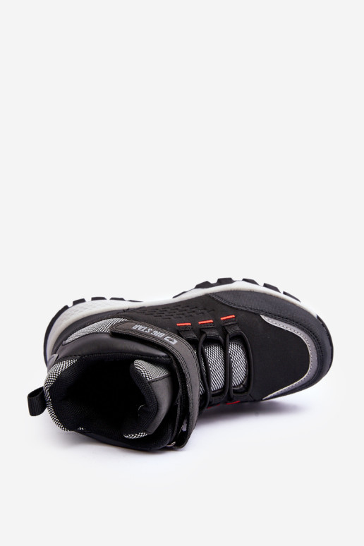 Memory Foam vaikiški batai Black Big Star KK374121