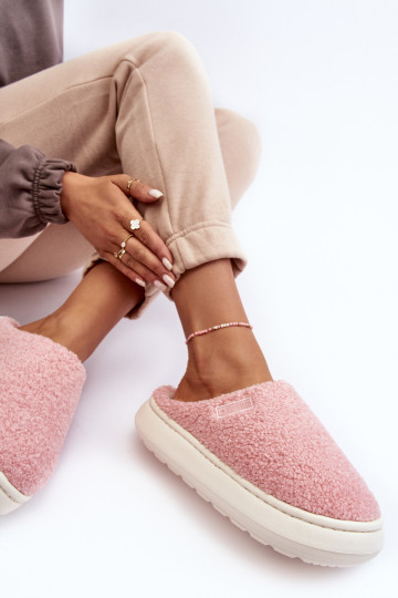 Izoliuotos šlepetės ant storo pado, Pink Big Star MM274131 2