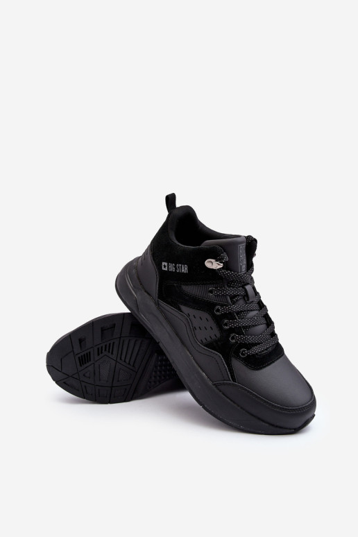 Izoliuoti vyriški sportiniai batai Black Big Star MM174161