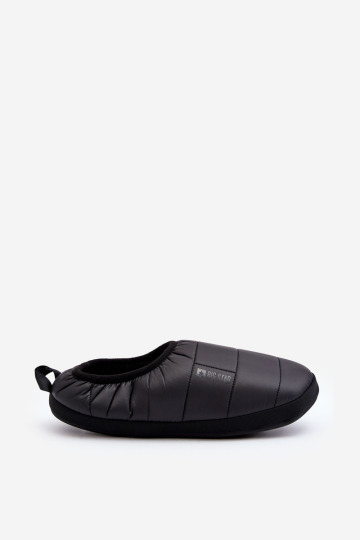 Vyriškos izoliuotos šlepetės Black Big Star KK174363