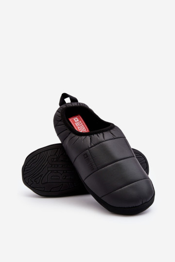 Vyriškos izoliuotos šlepetės Black Big Star KK174363 2
