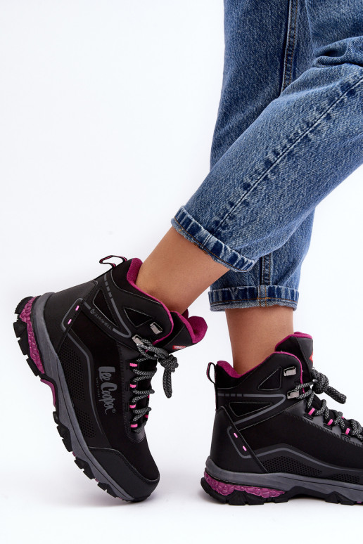 Moteriški žygio batai Lee Cooper LCJ-23-01-2020L juodi