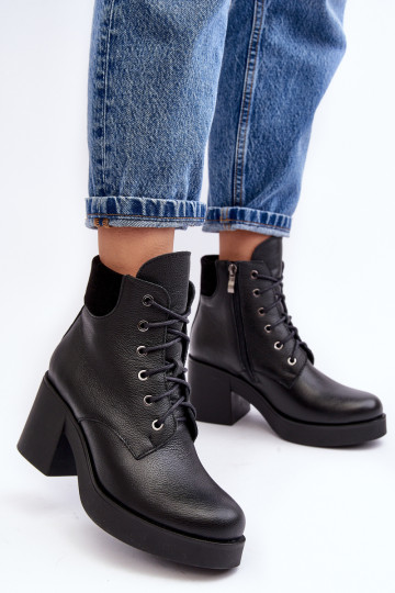 Moteriški odiniai aukštakulniai aukštakulniai juodi „Lemar Leocera“. 2