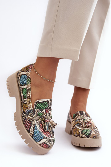Moteriški odiniai batai kutais Maciejka 05497-45 Daugiaspalviai