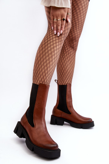 Moteriški „Chelsea“ batai Laura Messi 2693/ 229 Brown