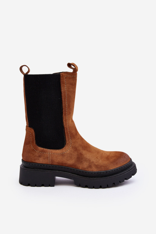 Moteriški Camel Samil Chelsea batai su užtrauktuku