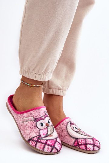 Namų šlepetės Pelėda Inblu Šlepetės GF000018 Rožinė 2