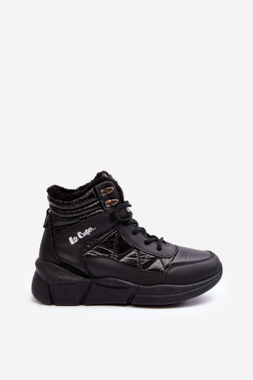 Izoliuoti moteriški batai ant platformos Lee Cooper LCJ-23-44-1984 juodi