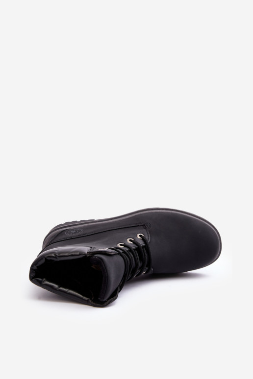 Vyriški suvarstomi kulkšnies batai juodi Memeni