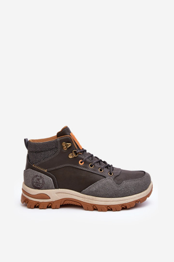 Vyriški suvarstomi „Trapper“ žygio batai Pilka „Salomene“.