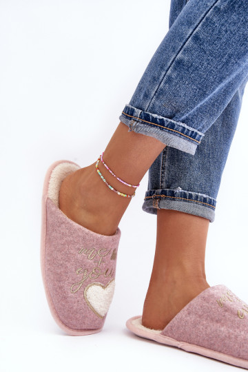 Moteriškos klasikinės izoliuotos šlepetės Rožinė Mabira 2