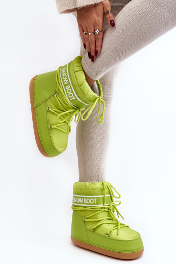 Moteriški „Olive Soia“ surišti sniego batai 2