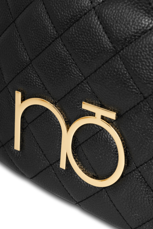 NOBO NBAG-R3101-C020 dygsniuota rankinė juoda