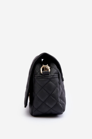 NOBO dygsniuotas pasiuntinių krepšys NBAG-R3171-C020 juodas