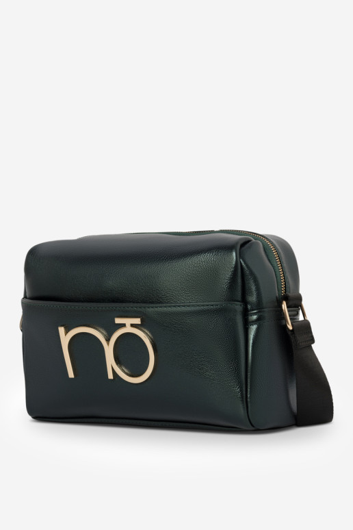NOBO NBAG-R3020-CM08 Odinė rankinė tamsiai žalia