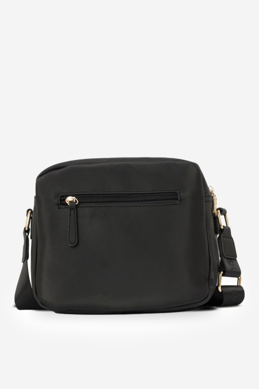 NOBO NBAG-R3102-C020 dygsniuota rankinė juoda