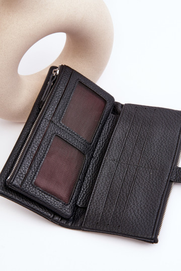 Moteriška talpi juoda piniginė Aenima 2