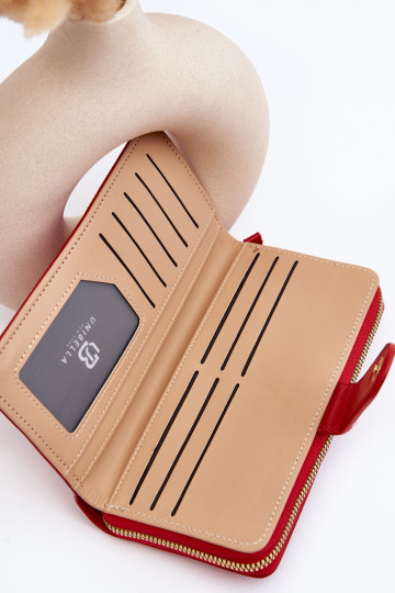 Didelė moteriška piniginė raudona Sophiaa