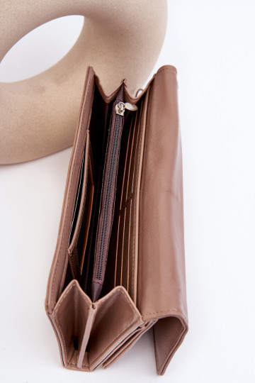 Moteriška piniginė su magnetu Beige Harmale 2