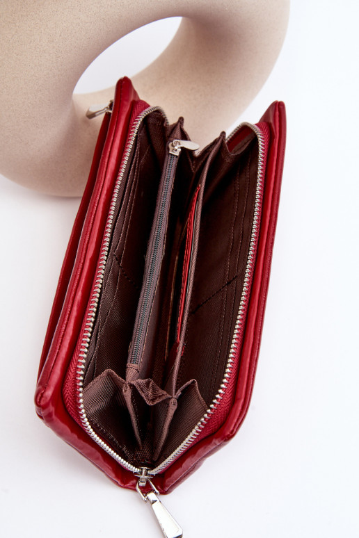 Tiborlena moteriška raudona piniginė