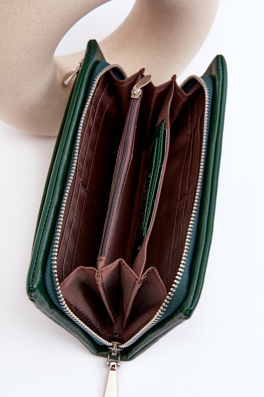 Moteriška piniginė tamsiai žalia Tiborlena