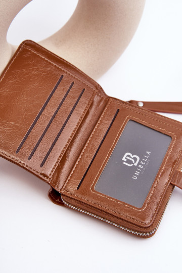 Moteriška lakinė piniginė Ruda Zalirna