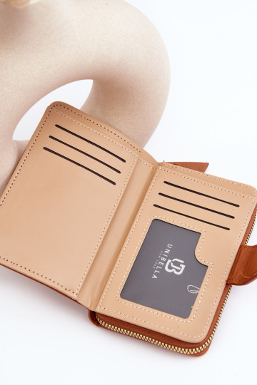 Moteriška odinė piniginė Ruda Risuna