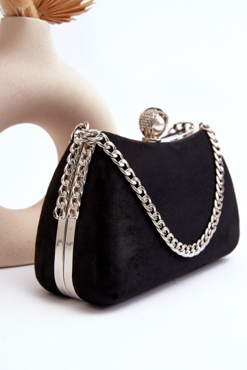 Nadrei juodas sankabos krepšys