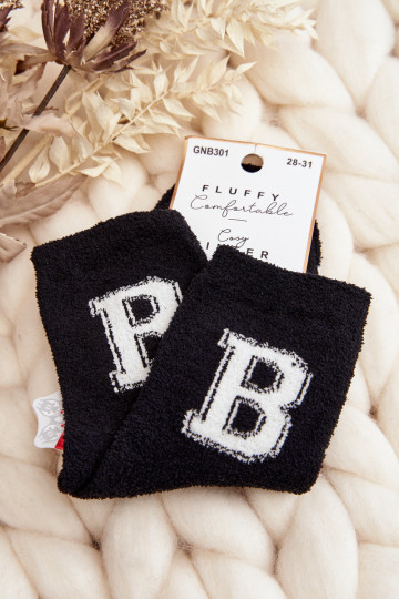 Jaunystės šiltos kojinės juodos