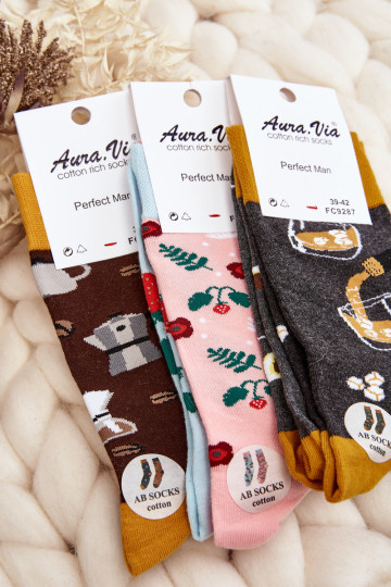 Vyriškos nederančios gėrimų kojinės, pilkos ir geltonos 2