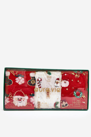 Moteriškos kalėdinės kojinės, 3 pakuotės – 2 modelis