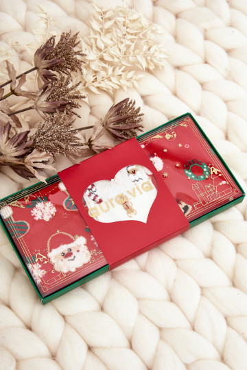 Moteriškos kalėdinės kojinės, 3 pakuotės – 2 modelis 2