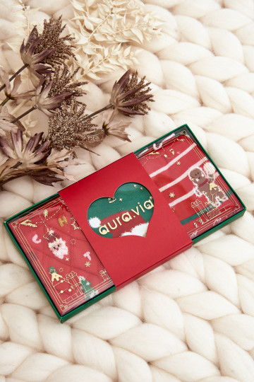 Kalėdinis jaunimo kojinių rinkinys 3 vnt 2